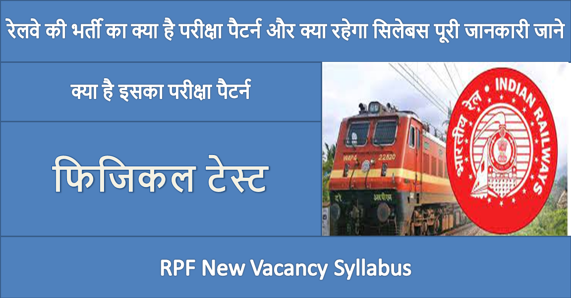 RPF New Vacancy Syllabus